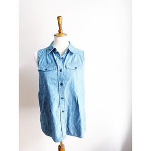 Marc by Marc Jacobs chambray button up size 4